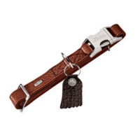 Hunter CODY Hundehalsband ALU-STRONG Bisonleder Gr. M-X L