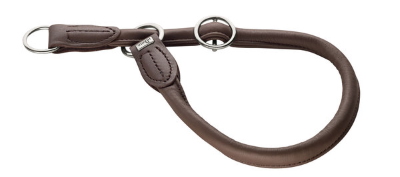 Dog Collar Round & Soft Elk, 45 - 60