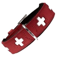 Hunter Swiss Cross Collar 3.9cm wide XS - XL